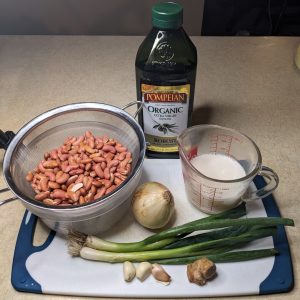 jamaican rice & peas ingredients