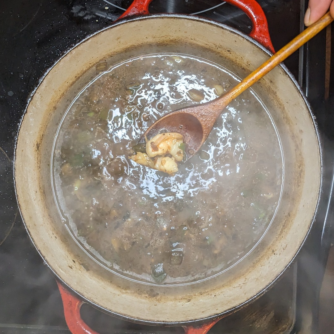 Photo of Shrimp & Okra Gumbo complete