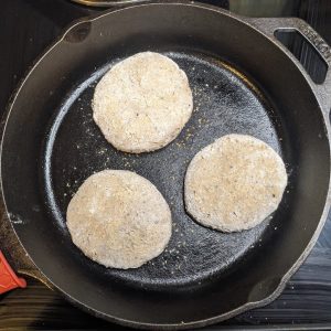 Starting to Cook English Muffins