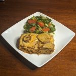 Moussaka Serving