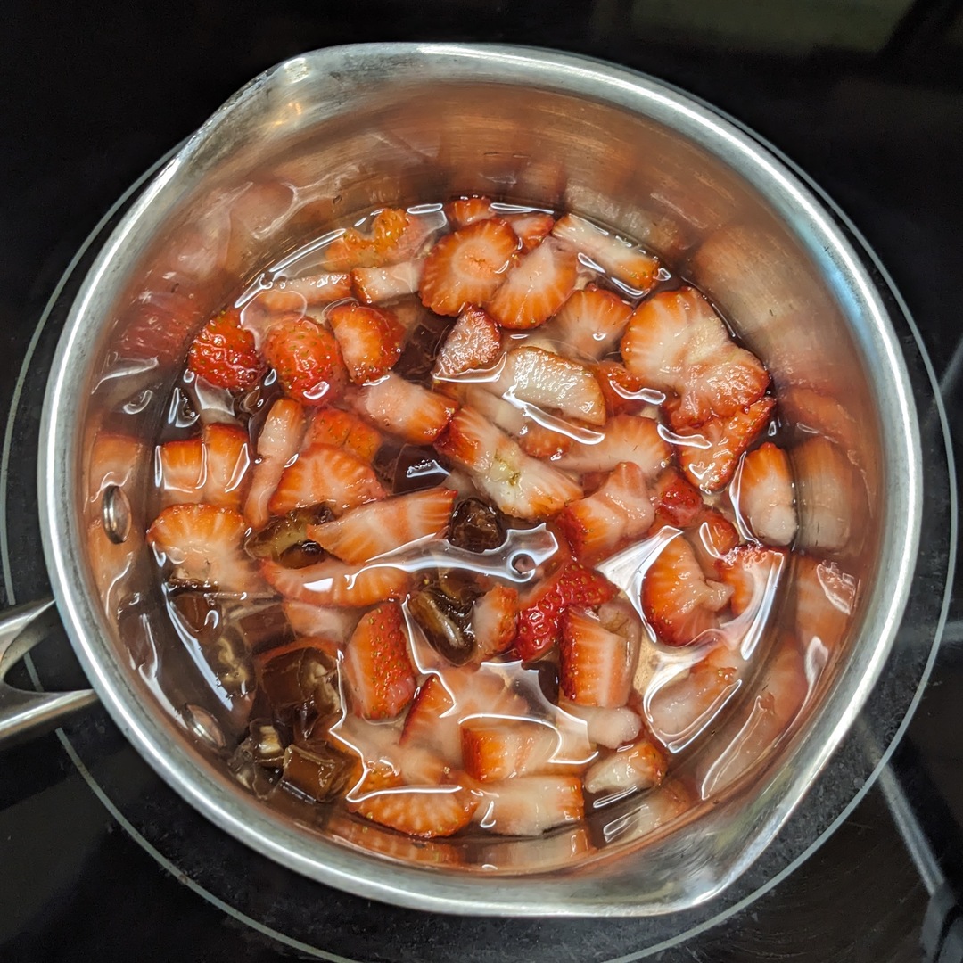 simmer fruit