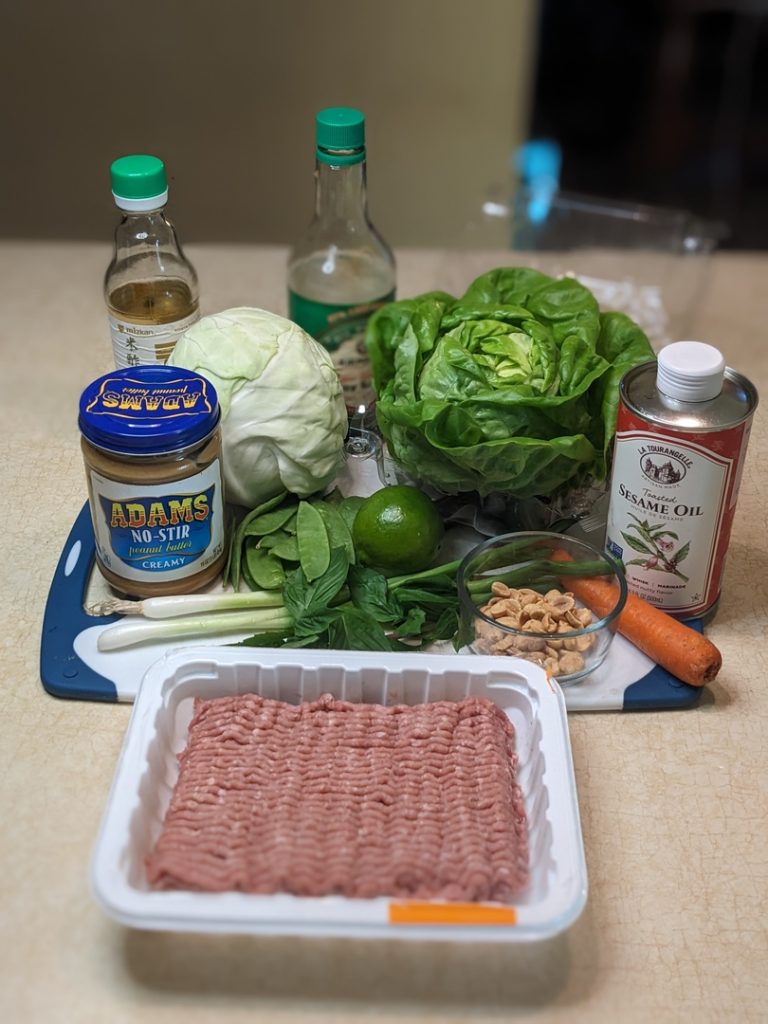 Lettuce Wrap Ingredients