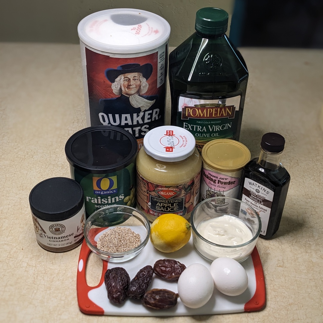 oatmeal cookie ingredients