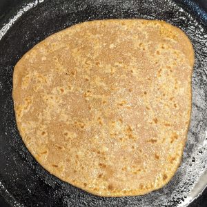 cooking tortilla side 2