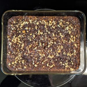 baked oatmeal brownies
