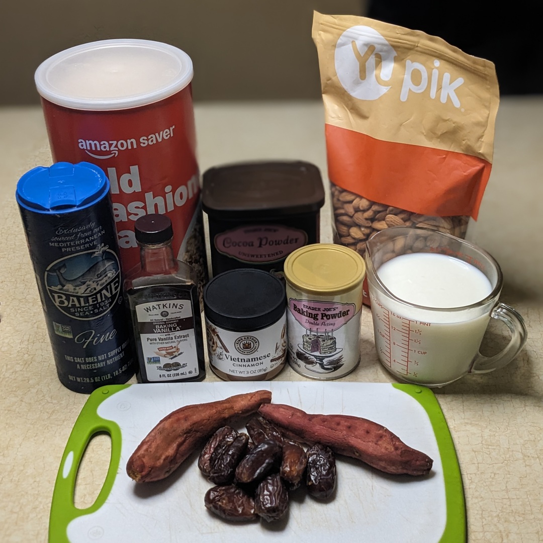 Oatmeal Brownie Ingredients oatmeal brownie ingredients