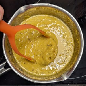 Add pumpkin oats liquids