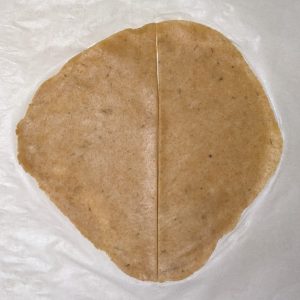Rolled samosa dough